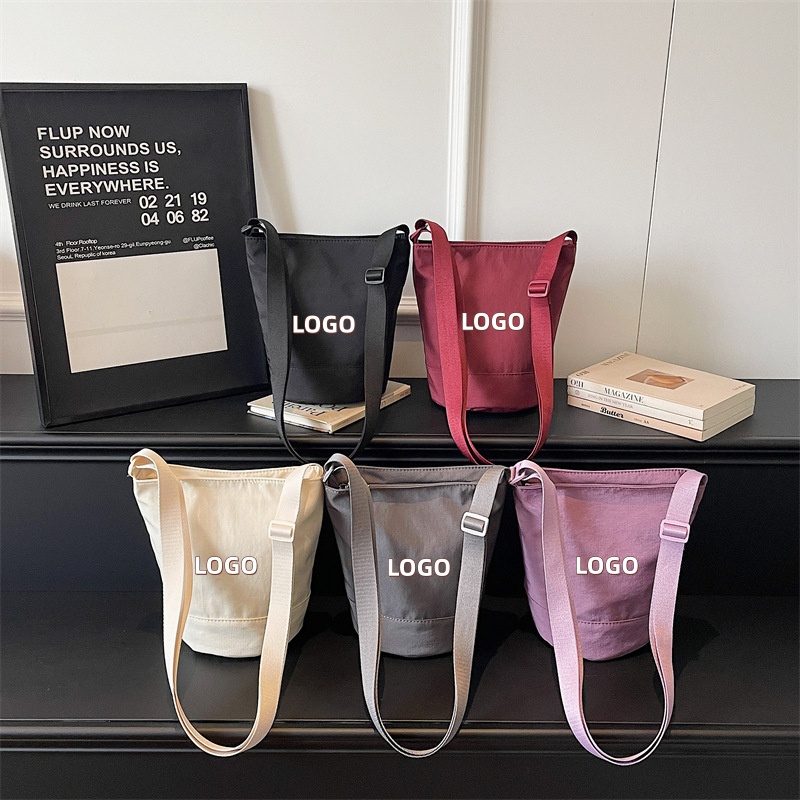 Women'S Work Bags Tote - กระเป๋าถือแบบมีหูหิ้วพร้อมโลโก้/ดีไซน์ตามสั่ง สายสะพายไหล่ปรับได้ กระเป๋าไนลอนสะพายข้างขนาดเล็ก กระเป๋าลำลองสำหรับใช้ในชีวิตประจำวัน ทำงาน ช้อปปิ้ง