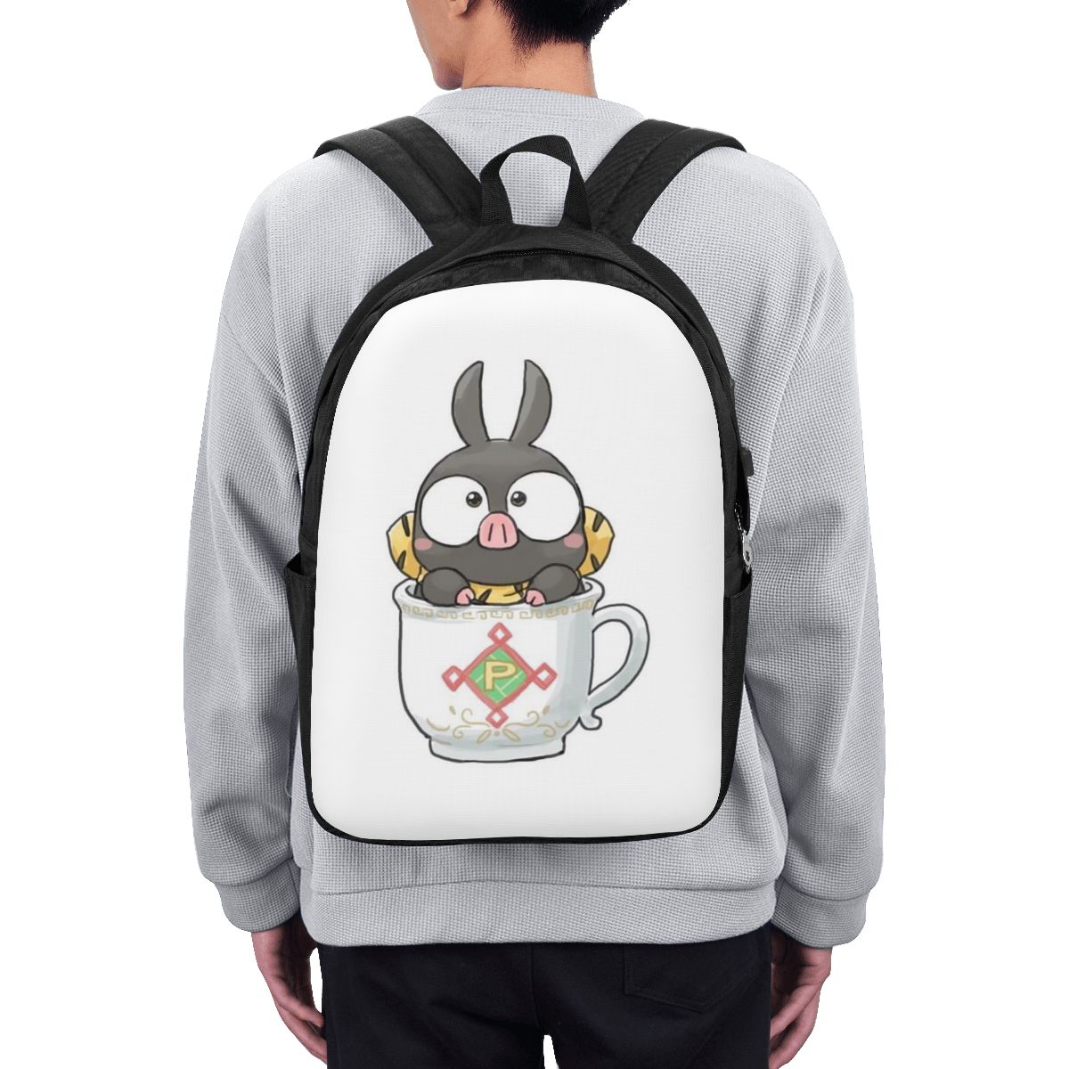 Women Bags Laptop - กระเป๋าเป้สะพายหลัง RanmaSaotome Pig Girls P Chan