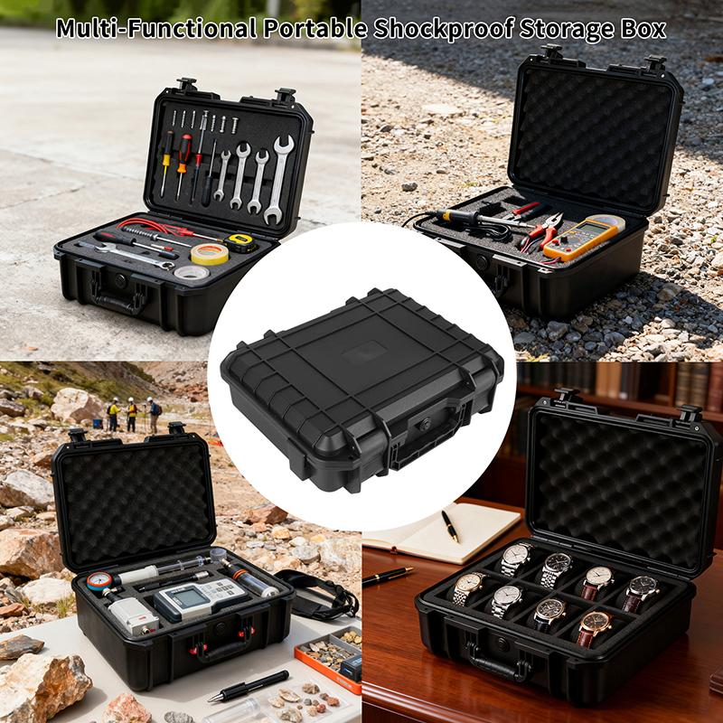 Box Bag Rigid - [MOA] กระเป๋าใส่อุปกรณ์แบบแข็งกันน้ำ 1 ใบ กล่องเก็บของแบบโฟมสำเร็จรูป กล่องเก็บอุปกรณ์ฮาร์ดแวร์ทนแรงกระแทก[MOA]