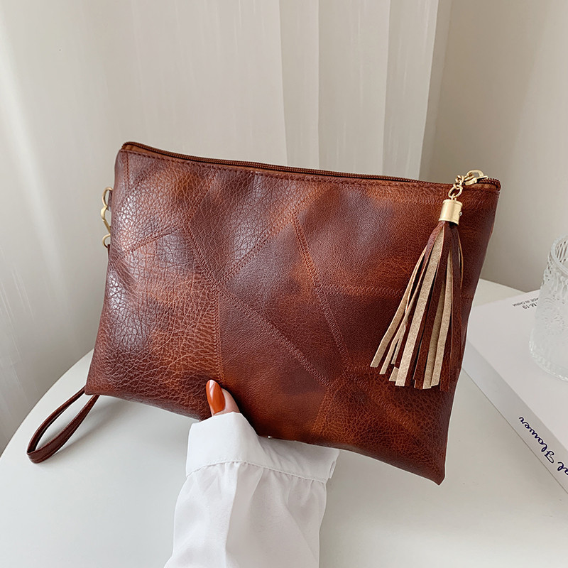 กระเป๋าคลัทช์ PU สไตล์เรโทรสำห - Flap Bag Envelope บทวิจารณ์และราคา