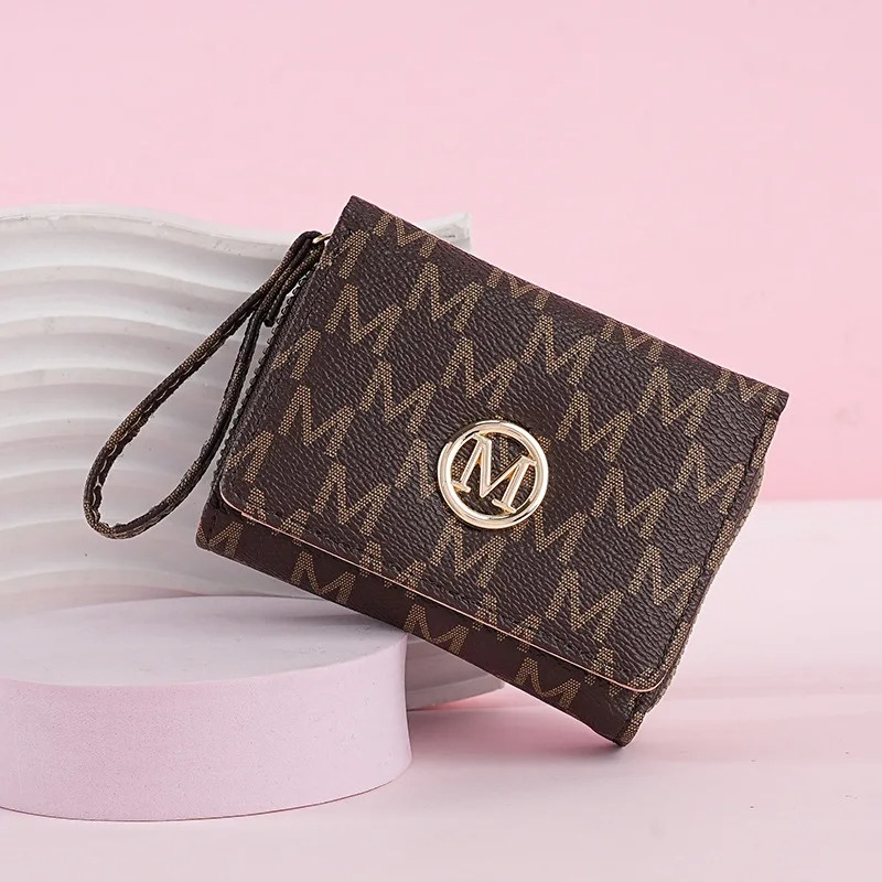 กระเป๋าสตางค์ซิปสามชั้นลายตัวอ - Women Bags Accessories บทวิจารณ์และราคา