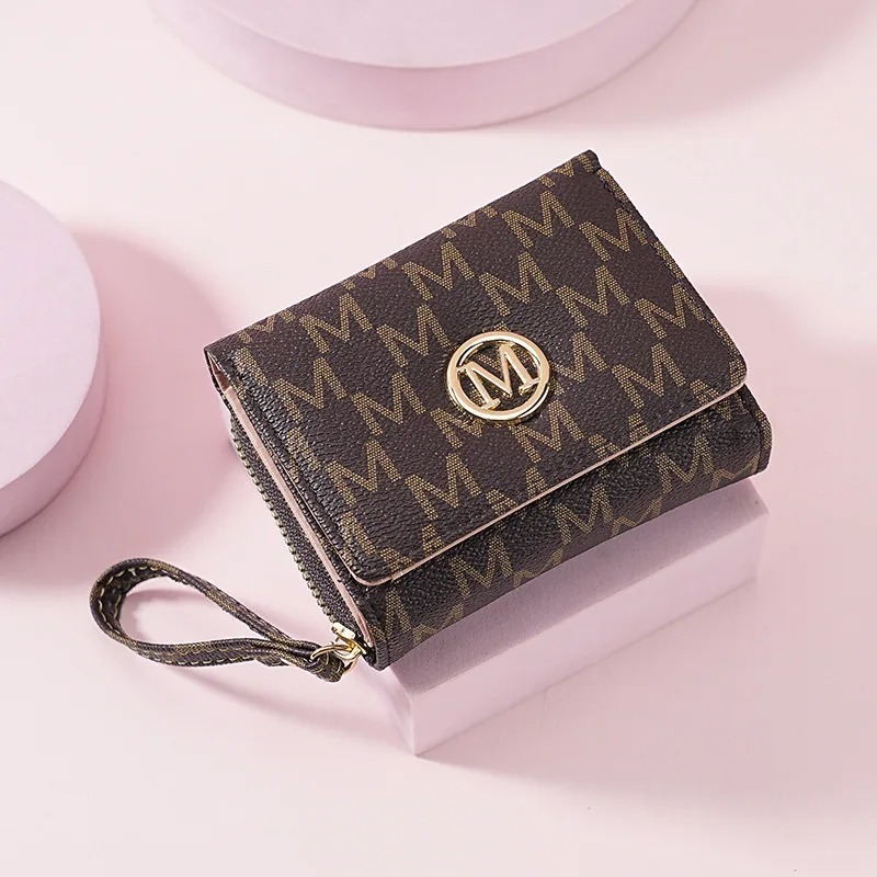 กระเป๋าสตางค์ซิปสามชั้นลายตัวอ - Women Bags Accessories บทวิจารณ์และราคา