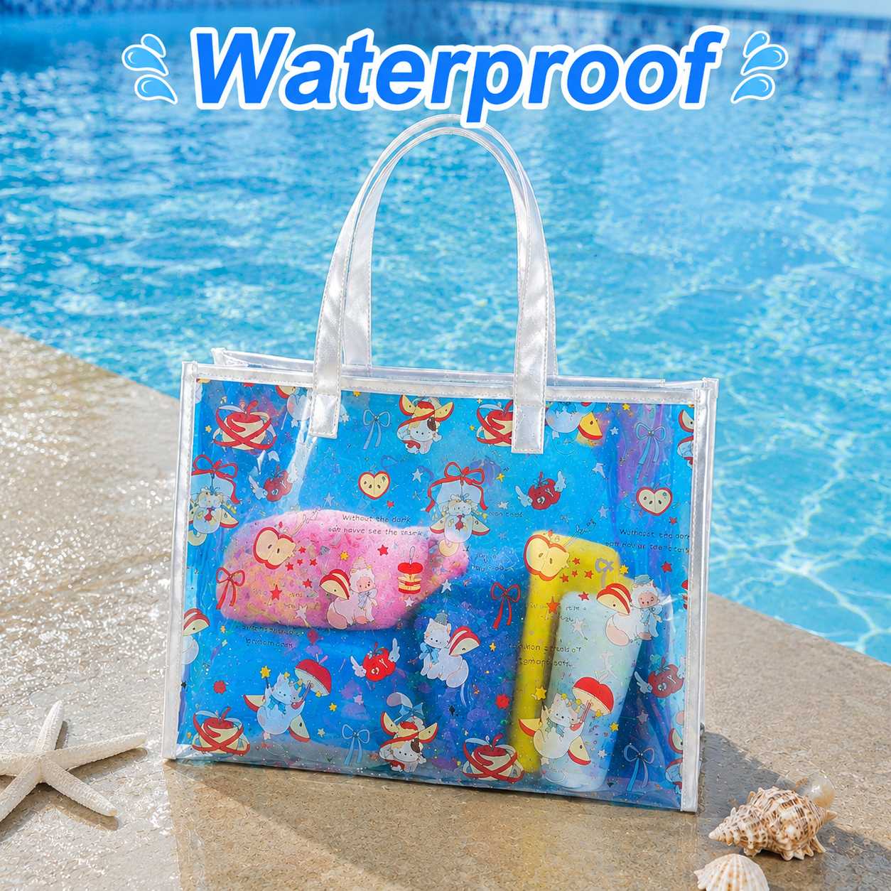 กระเป๋าถือ TPU ใสขนาดใหญ่สำหรั - Women Bags Lv บทวิจารณ์และราคา