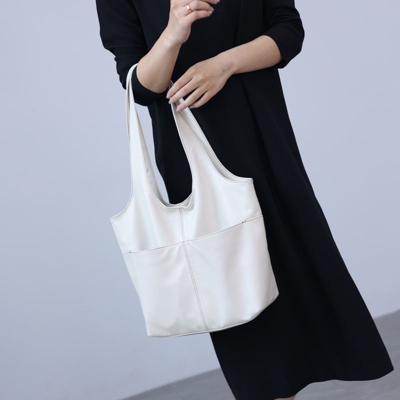 กระเป๋าสะพายไหล่หนังวัวแท้สำหร - Women'S Work Bags Tote บทวิจารณ์และราคา