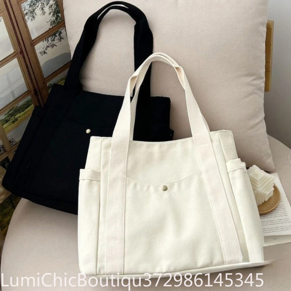 กระเป๋าผ้าแคนวาสความจุขนาดใหญ่ - Women'S Work Bags Tote บทวิจารณ์และราคา