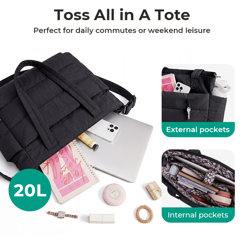 กระเป๋าผู้หญิง BAGSMART ความจุ - Women'S Work Bags Tote บทวิจารณ์และราคา