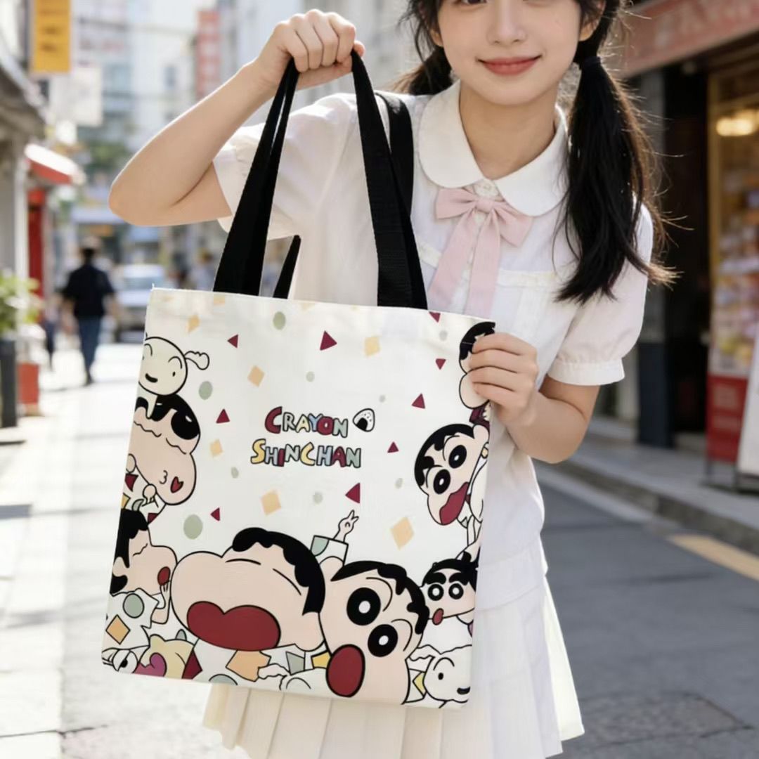 กระเป๋าผ้าแคนวาสลายชินจัง ปี 2 - Women'S Bags Everyday บทวิจารณ์และราคา