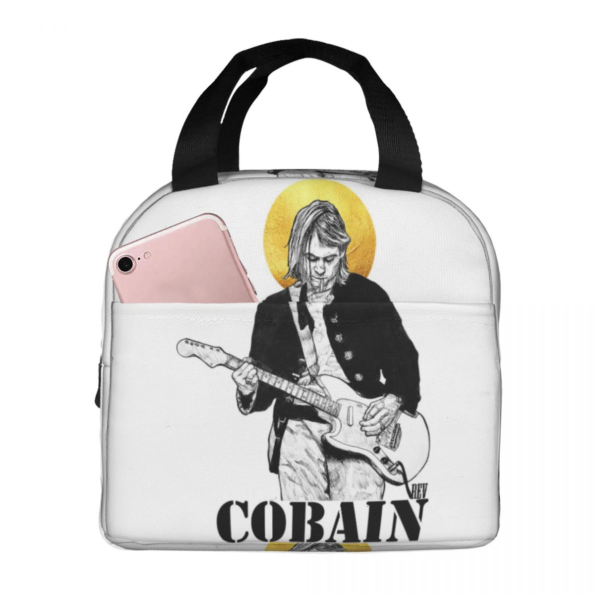 Kurt Cobain ถุงอาหารกลางวันฉนว - Women Bags Kurt บทวิจารณ์และราคา