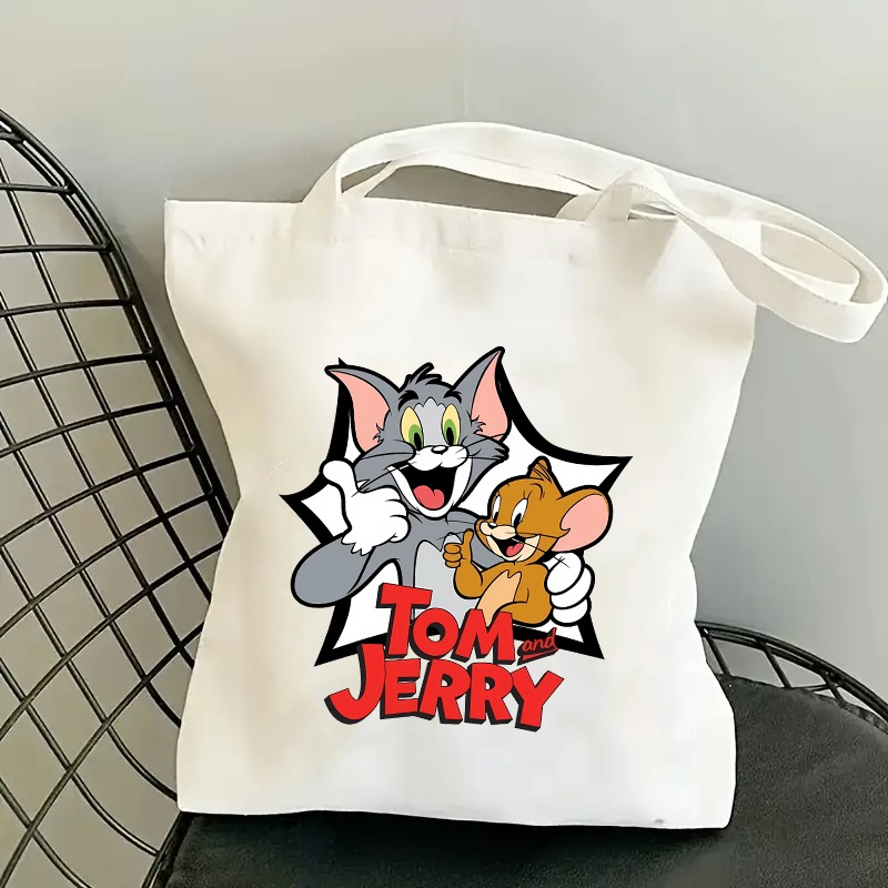 ทอมแอนด์เจอร์รี่กระเป๋าผ้าแคนว - Women'S Bags Handbags บทวิจารณ์และราคา