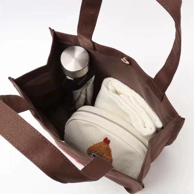 กระเป๋าผ้าแคนวาสสะพายไหล่ลายกา - Women'S Bags Everyday บทวิจารณ์และราคา