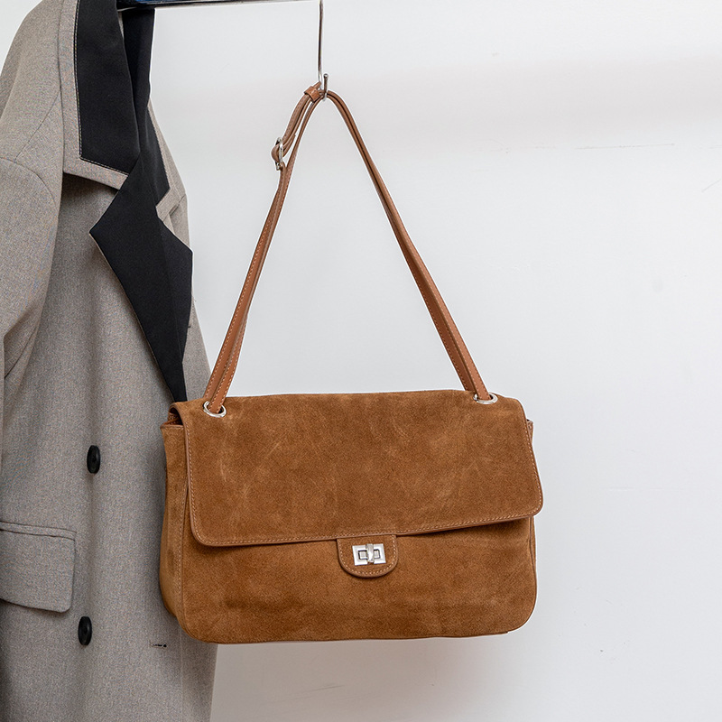 กระเป๋าหนังกลับแท้สะพายไหล่สำห - Women'S Work Bags Tote บทวิจารณ์และราคา